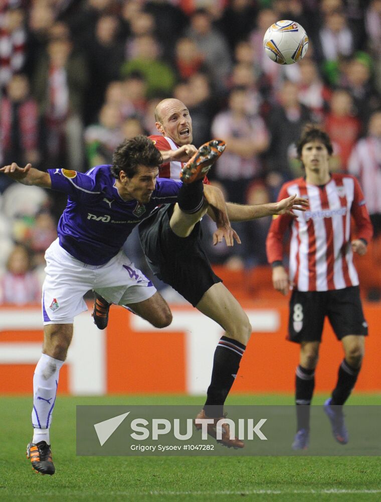 Football Europa League. Match Athletic - Lokomotiv