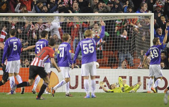 Football Europa League. Match Athletic - Lokomotiv