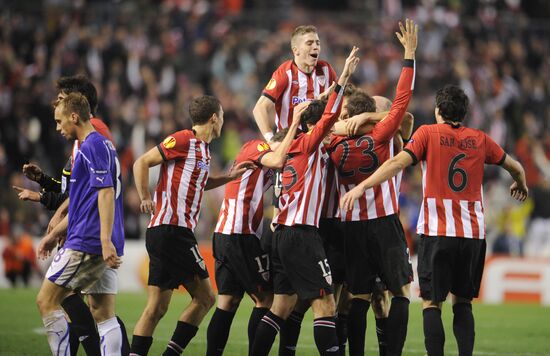 Football Europa League. Match Athletic - Lokomotiv