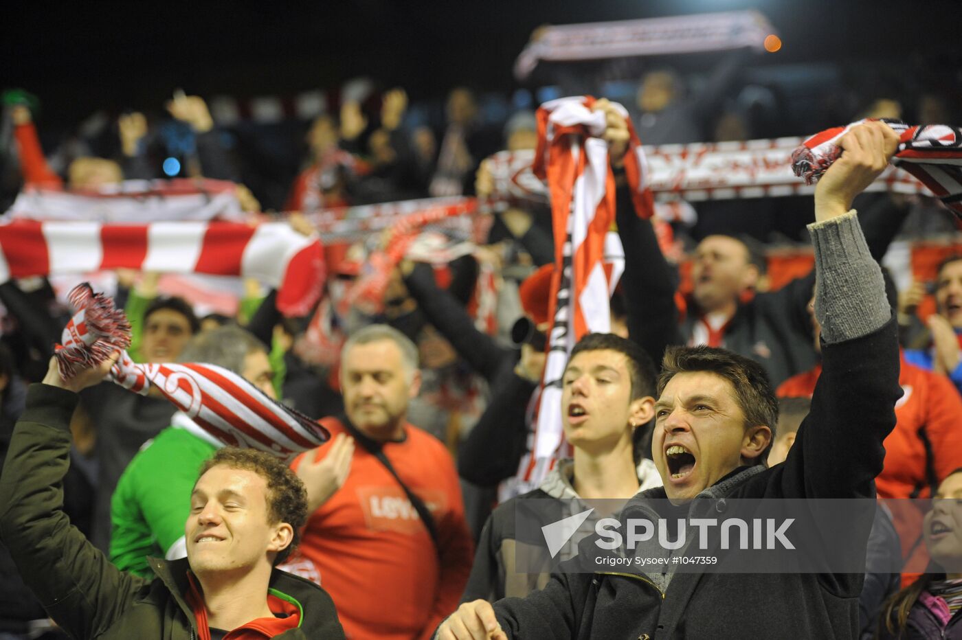 Football Europa League. Match Athletic - Lokomotiv