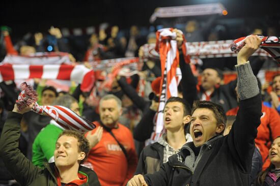 Football Europa League. Match Athletic - Lokomotiv
