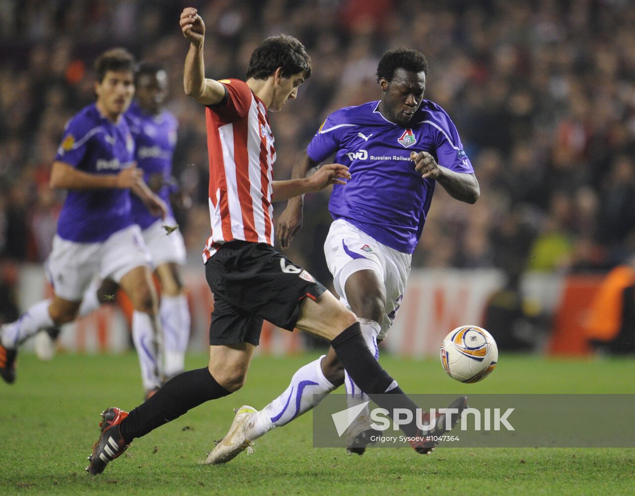 Football Europa League. Match Athletic - Lokomotiv