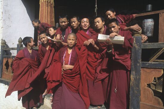 Buddhist monk-novices