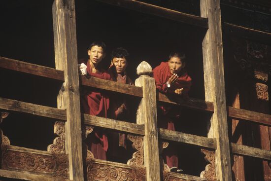 Buddhist monk-novices