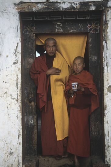 Buddhist monk-novices