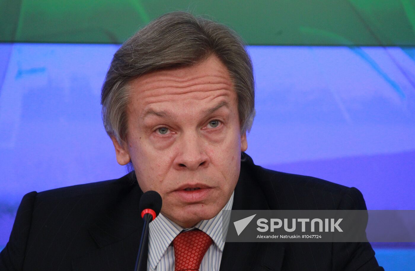News conference by State Duma member Alexei Pushkov