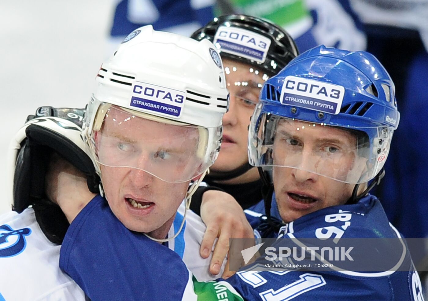 Ice Hockey. KHL. Dinamo Moscow vs. Dinamo Minsk