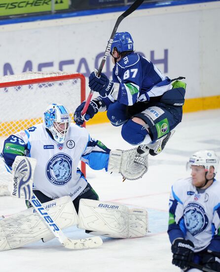 KHL Hockey: Dynamo Moscow vs. Dynamo Minsk