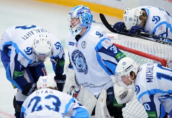 KHL Hockey: Dynamo Moscow vs. Dynamo Minsk