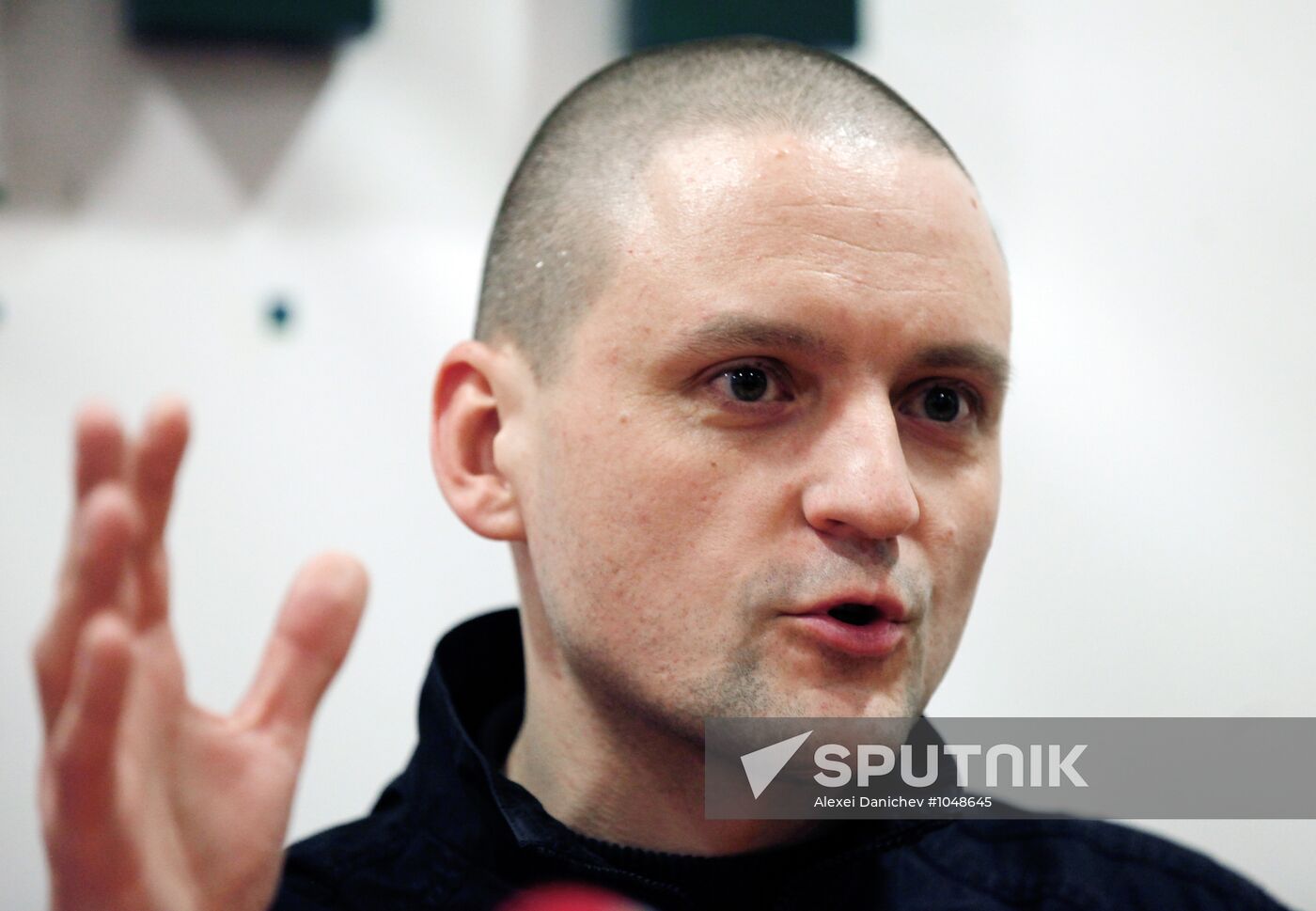 Press conference of non-system opposition in St. Petersburg