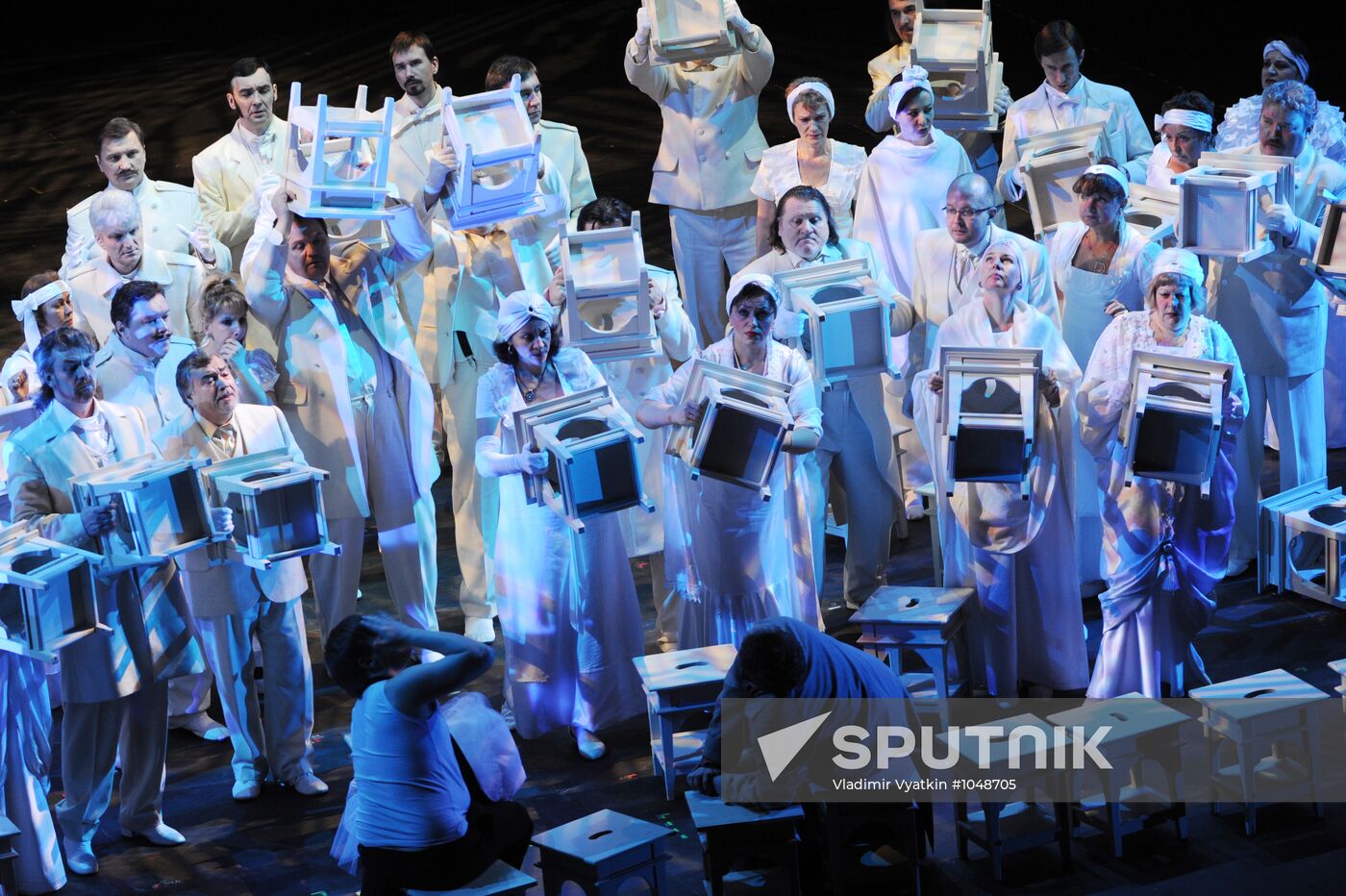 Dead Souls opera directed by Vasily Barkhatov