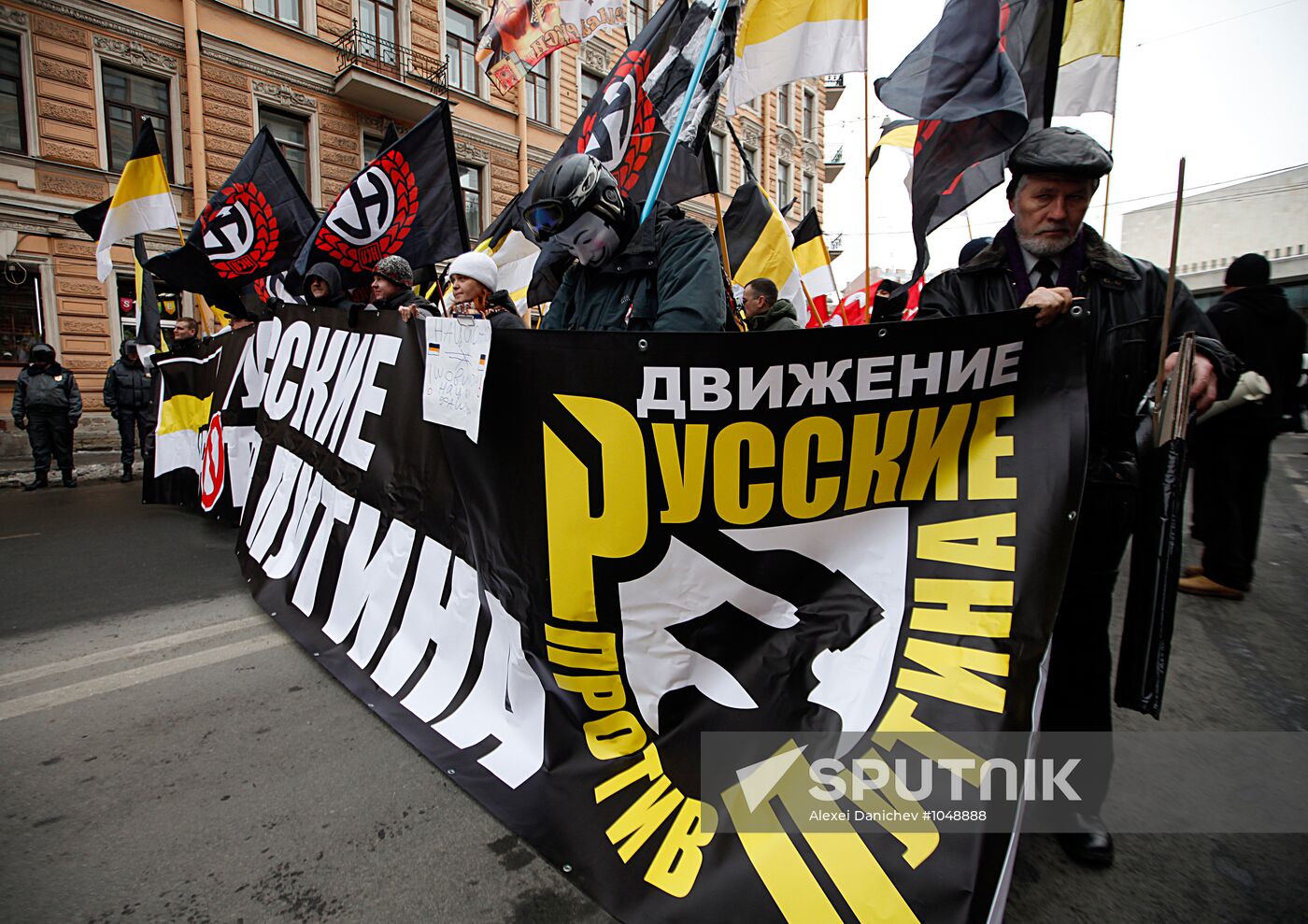 Rally "For Fair Elections" in St Petersburg