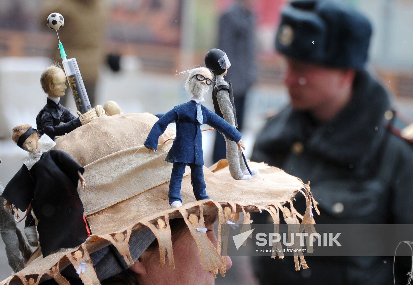 White Circle rally staged in Moscow