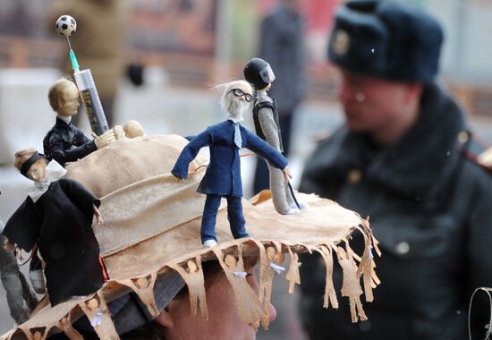 White Circle rally staged in Moscow