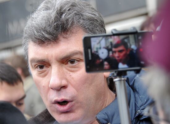 White Circle rally staged in Moscow