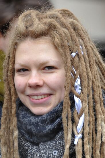White Circle rally staged in Moscow