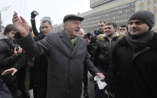 White Circle rally staged in Moscow