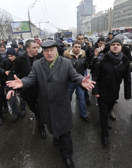 White Circle rally staged in Moscow
