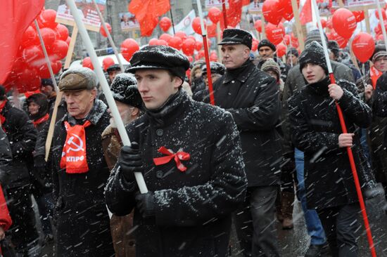 For Fair Election rally staged in St. Petersburg