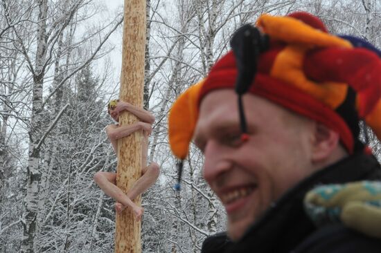 Celebrating Bakshevskaya Maslenitsa