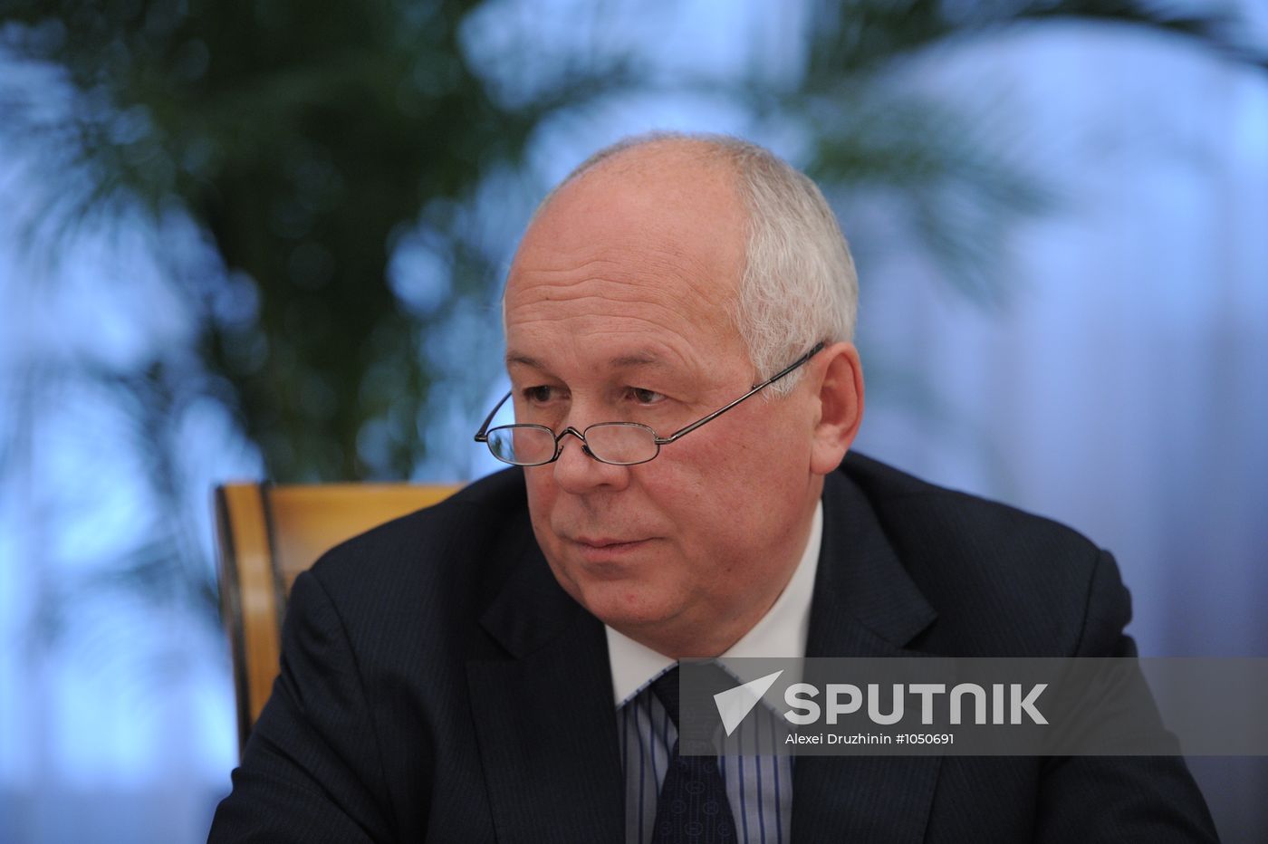 V.Putin conducts conference in Novo-Ogaryovo