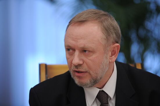 V.Putin conducts conference in Novo-Ogaryovo
