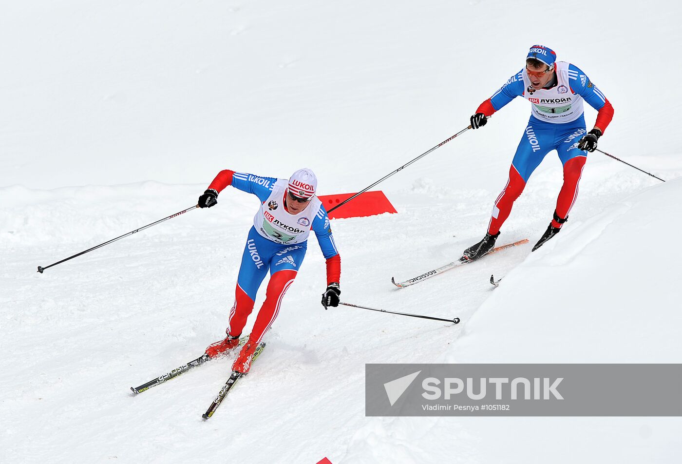 Cross-country Skiing Russian Cup. Men's team sprint