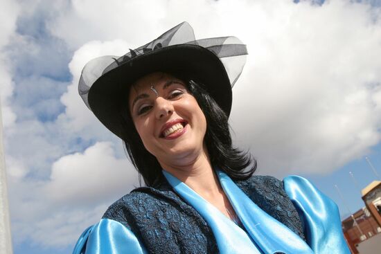 Participant in carnival in Tenerife
