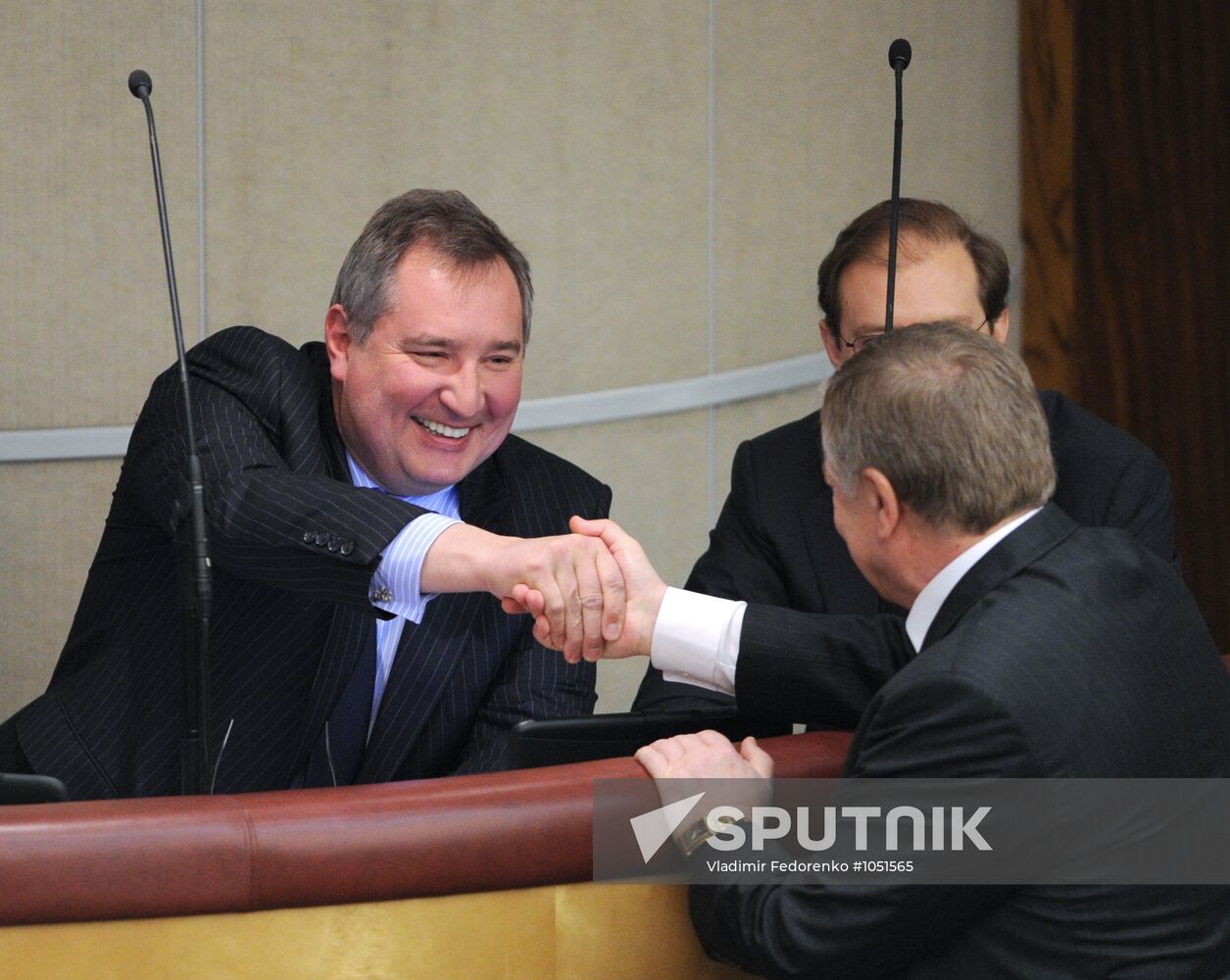 State Duma's plenary session