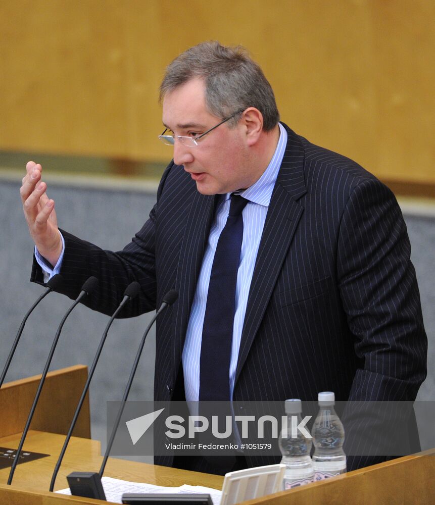 State Duma's plenary session