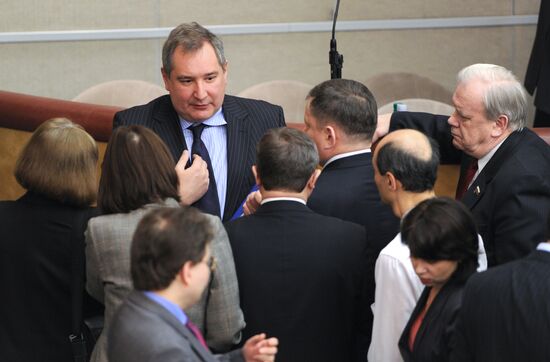 State Duma's plenary session