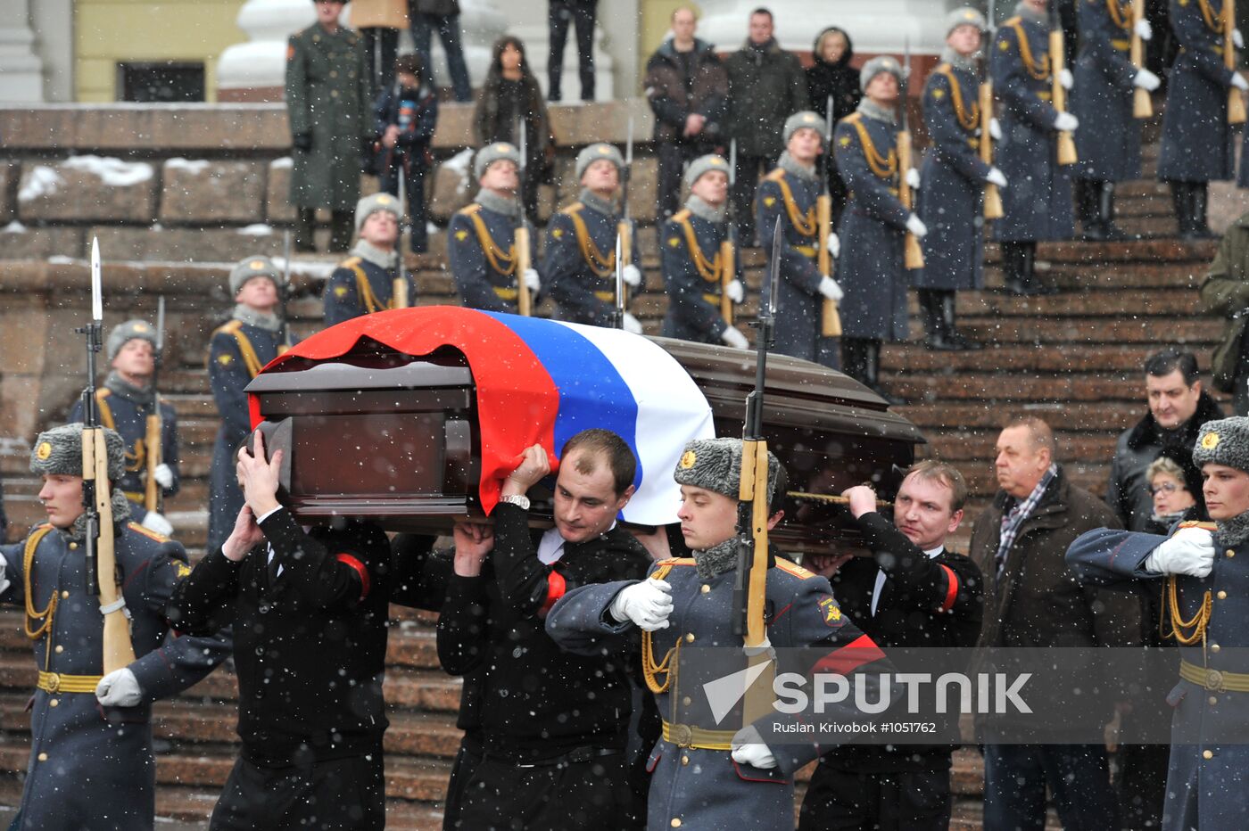 Final farewell paid to actress Ludmila Kasatkina