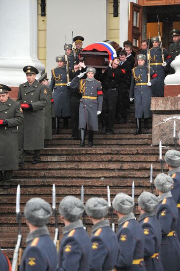 Final farewell paid to actress Ludmila Kasatkina