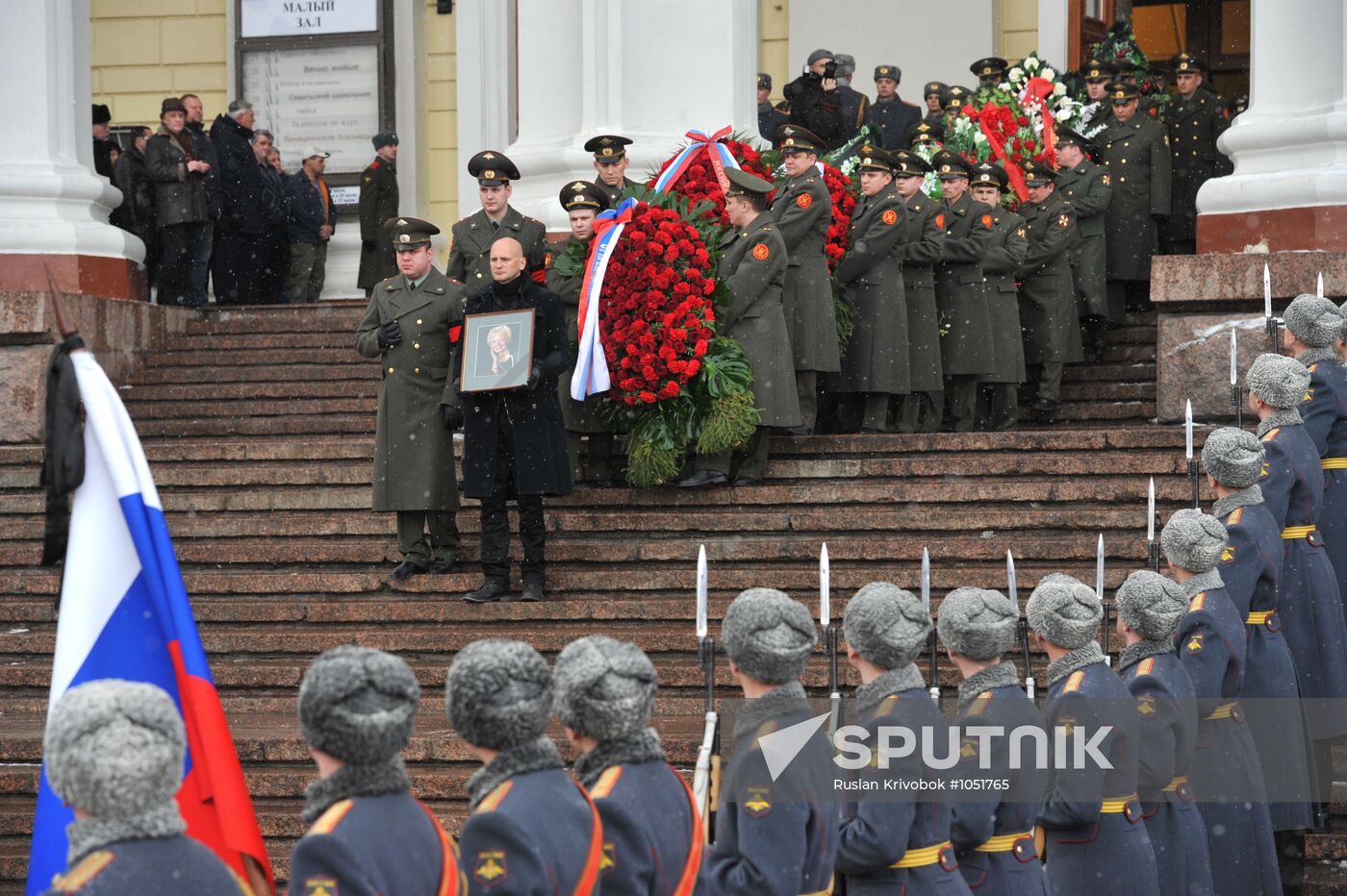 Final farewell paid to actress Ludmila Kasatkina