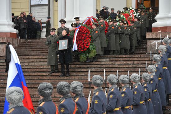 Final farewell paid to actress Ludmila Kasatkina