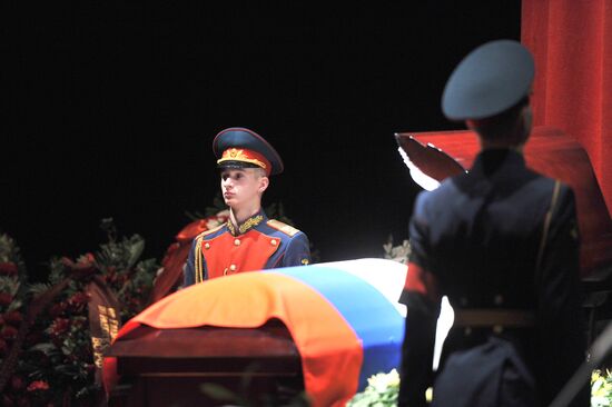 Final farewell paid to actress Ludmila Kasatkina