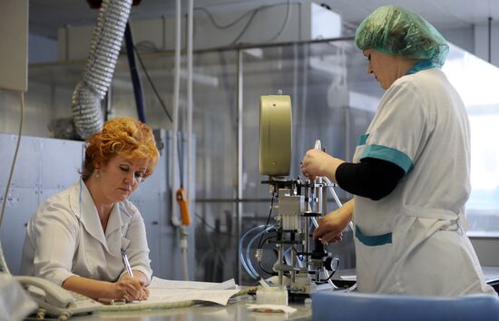 Production of devices for blood purification NPK "Alpha"