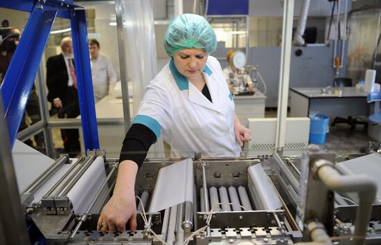 Production of devices for blood purification NPK "Alpha"