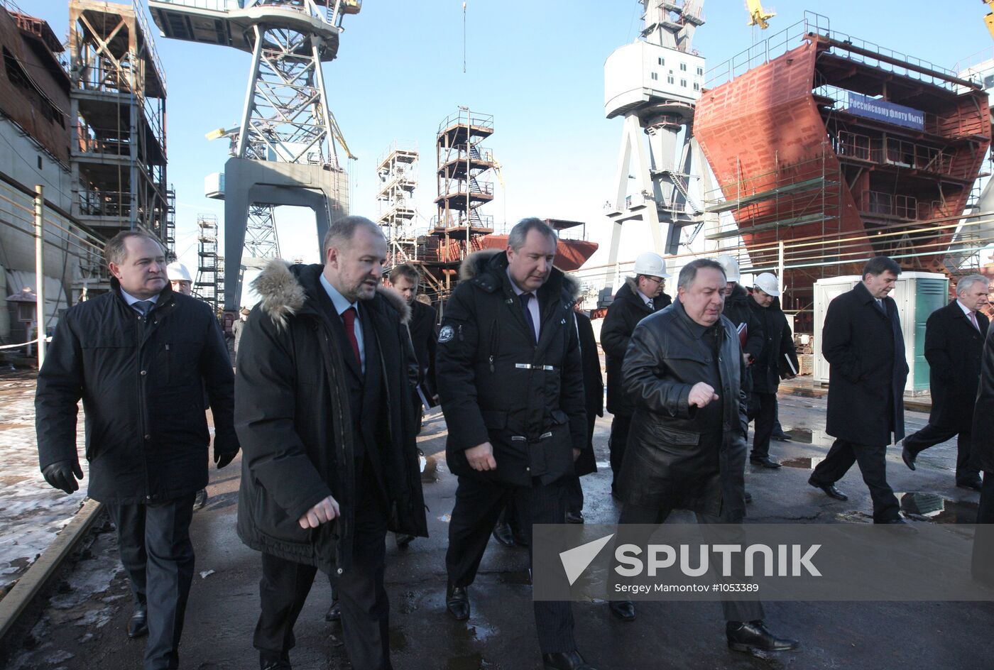 Dmitry Rogozin visits Kaliningrad Region