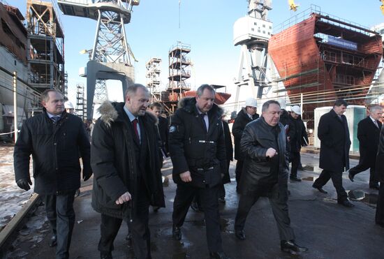 Dmitry Rogozin visits Kaliningrad Region