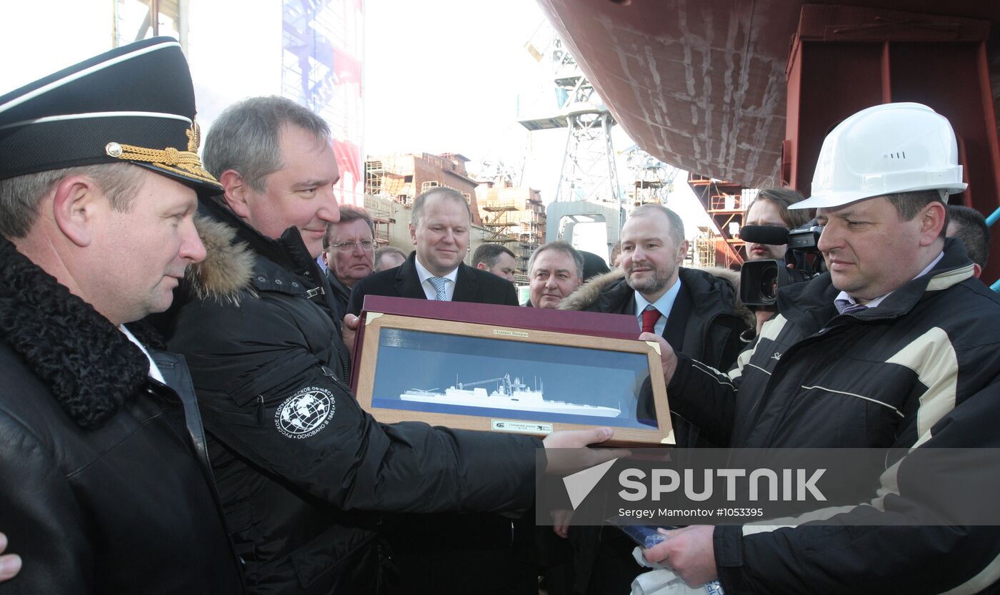 Dmitry Rogozin's working trip to Kaliningrad Region