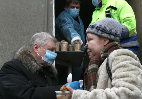 Rendering assistance to the homeless