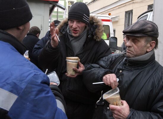 Rendering assistance to the homeless