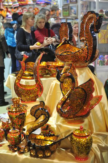 Exhibition of handicrafts "Ladya 2012" at Expocenter