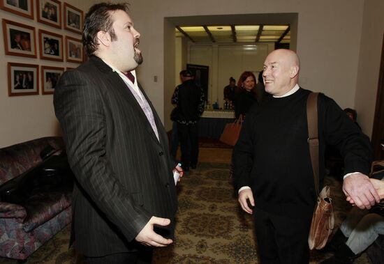 Opening of Borislav Strulev's music room