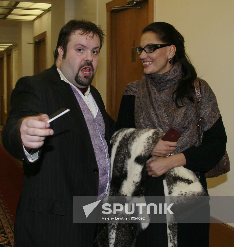 Opening of Borislav Strulev's music room