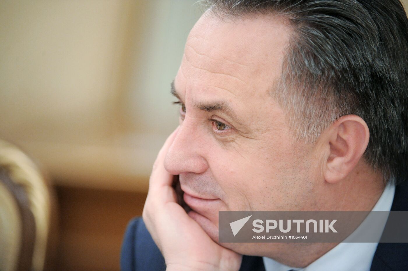 Vladimir Putin conducts Government Presidium meeting