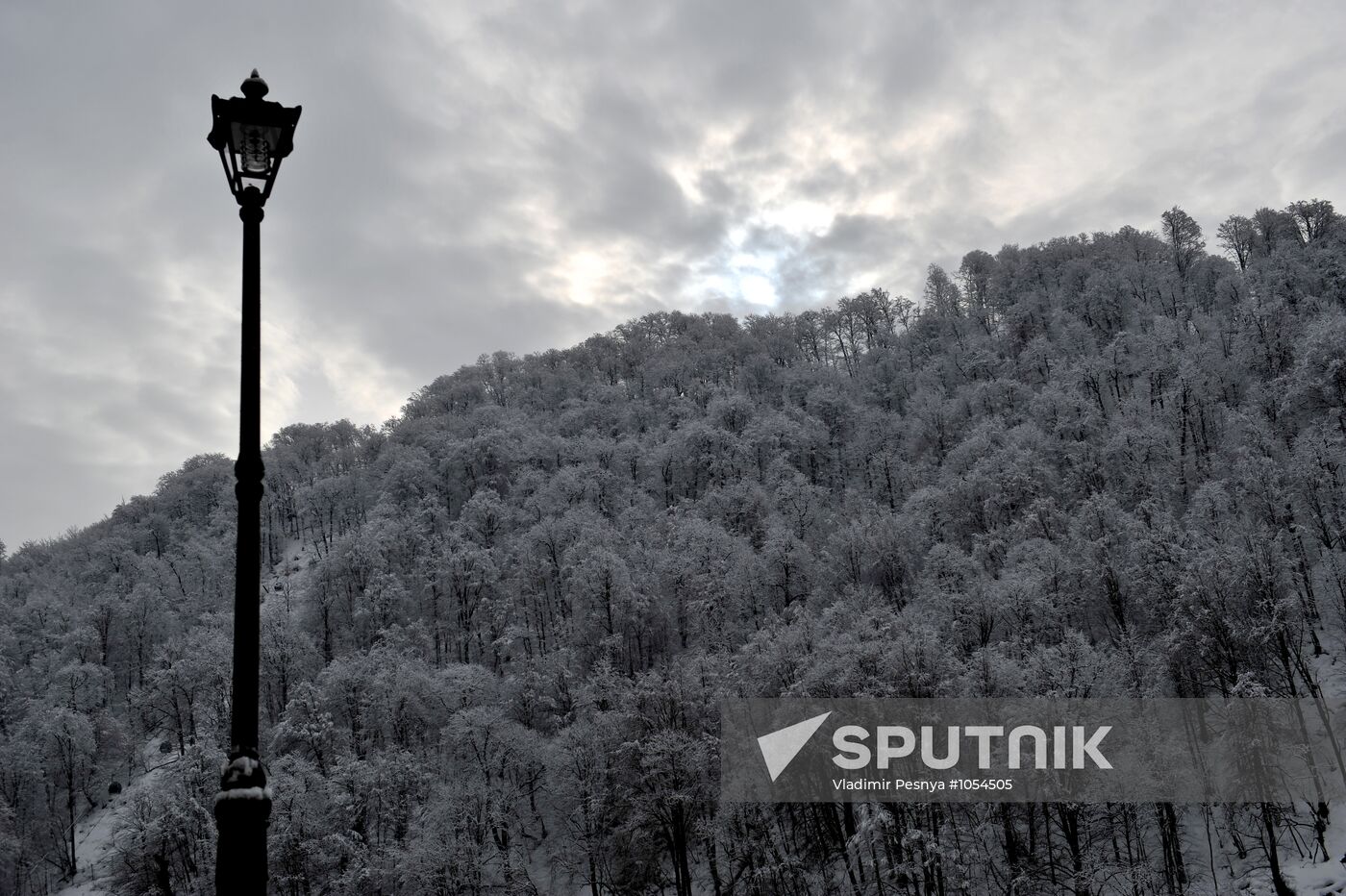 Construction of Rosa Khutor hotel complex