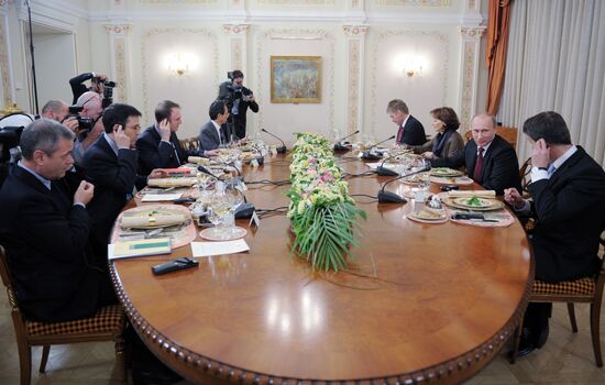 V. Putin meets editors of leading international publications