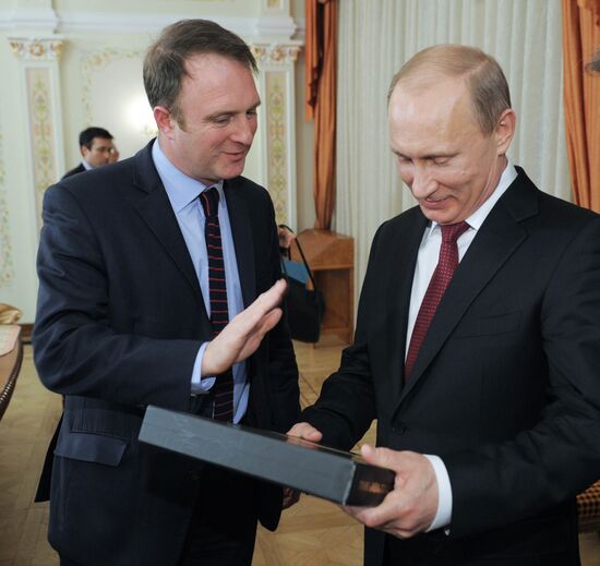 V. Putin meets editors of leading international publications